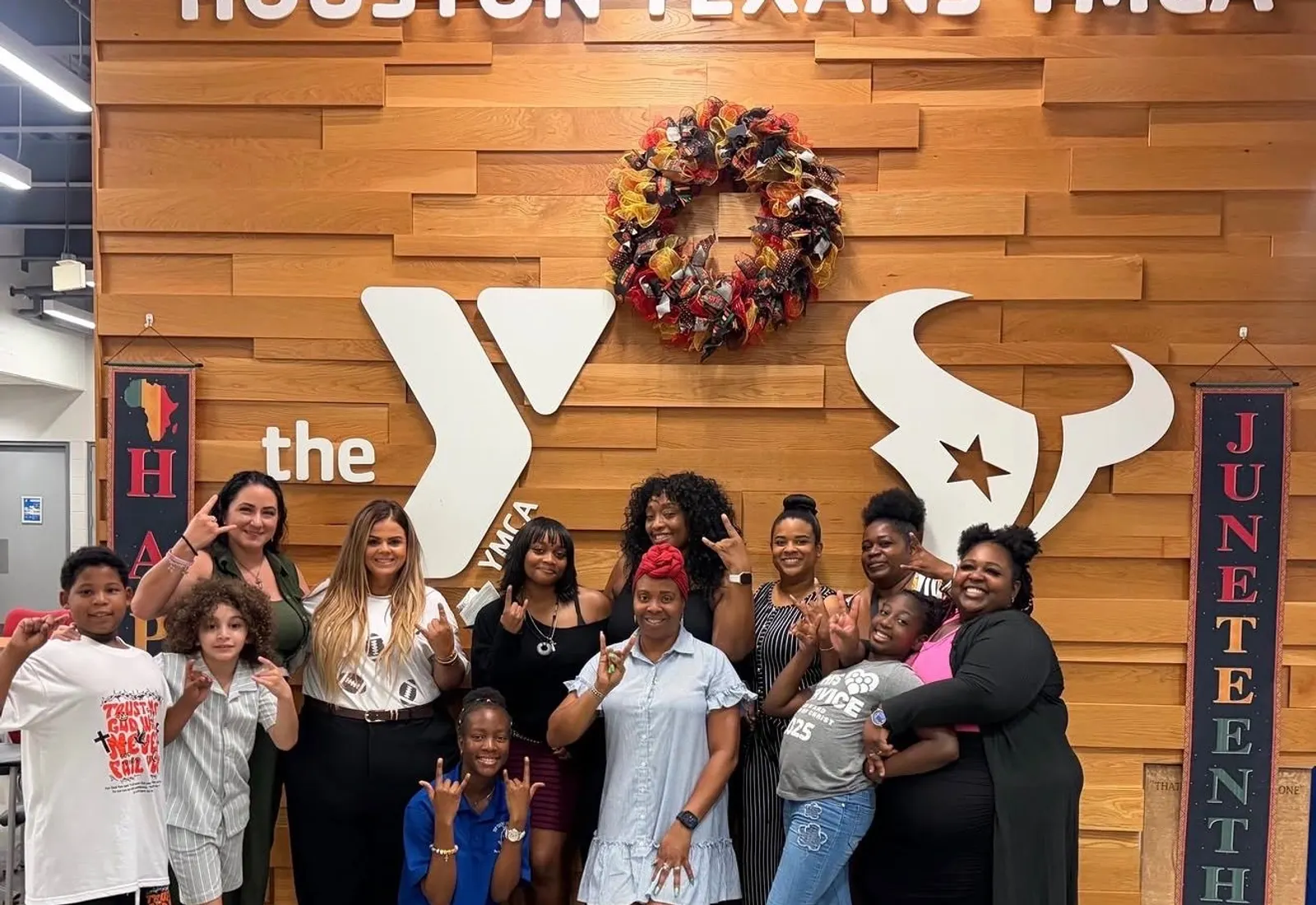 The Links Southern Bayou City group together at a community event